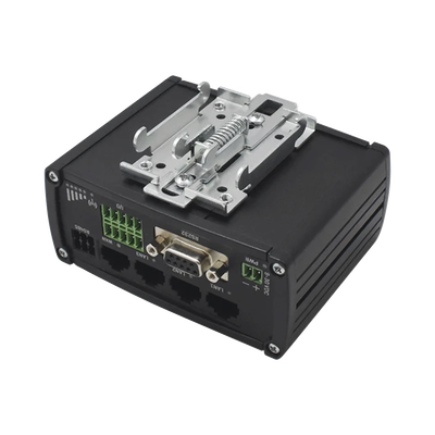 Montaje riel DIN para equipos RUT de Teltonika Montaje riel DIN para equipos RUT de Teltonika