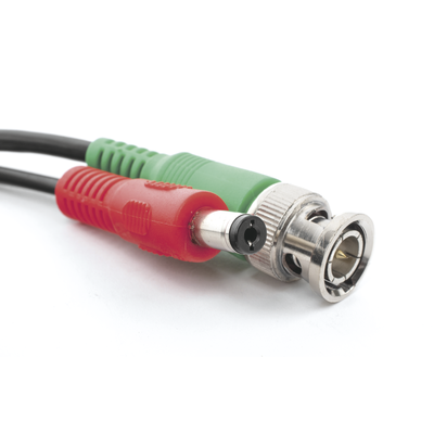 Cable coaxial ( BNC RG59 ) + Alimentación / SIAMÉS / 10 Metros / Aleación Cobre + Aluminio CCA / Para Cámaras 4K / Uso interior y exterior