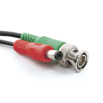 Cable coaxial ( BNC RG59 ) + Alimentación / SIAMÉS / 10 Metros / 100 % COBRE / Para Cámaras 4K / Uso interior y exterior