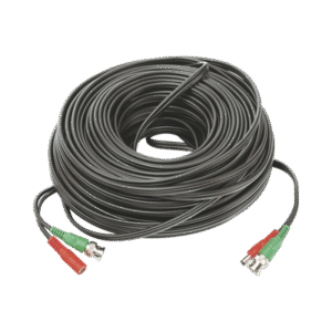 Cable coaxial ( BNC RG59 ) + Alimentación / SIAMÉS / 50 Metros / 100 % COBRE / Para Cámaras 4K / Uso interior y exterior Cable coaxial ( BNC RG59 ) + Alimentación / SIAMÉS / 50 Metros / 100 % COBRE / Para Cámaras 4K / Uso interior y exterior