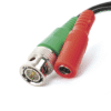 Cable coaxial ( BNC RG59 ) + Alimentación / SIAMÉS / 5 Metros / 100 % COBRE / Para Cámaras 4K / Uso interior y exterior