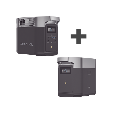 Kit de Estación de Energía Portátil 1024Wh + Batería Externa 1024Wh (2048Wh Totales) Kit de Estación de Energía Portátil 1024Wh + Batería Externa 1024Wh (2048Wh Totales)