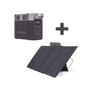 Kit de Estación de Energía Portátil 1024Wh + Panel Solar Flexible 400W