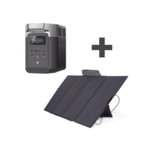 Kit de Estación de Energía Portátil 2048Wh + Panel Solar Flexible 400W Kit de Estación de Energía Portátil 2048Wh + Panel Solar Flexible 400W