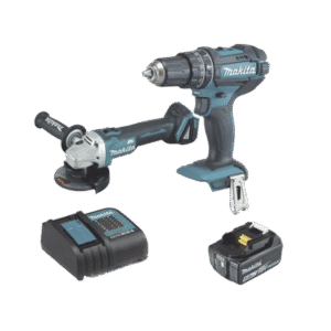 Kit, DHP482 Rotomartillo + DGA456 Mini Esmerilador, 1 Batería Li-Ion de 5.0 Ah y Cargador C/Luz de 18 Vcc. Kit, DHP482 Rotomartillo + DGA456 Mini Esmerilador, 1 Batería Li-Ion de 5.0 Ah y Cargador C/Luz de 18 Vcc.