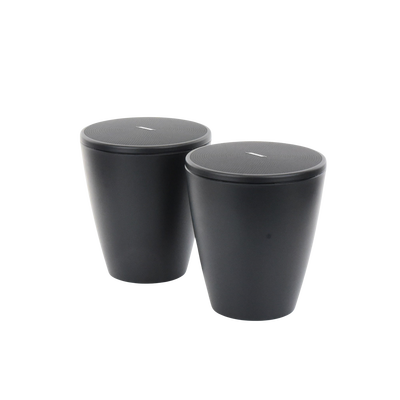 Par de Altavoz colgante | DesignMax | 5in | 8ohms | 70/100V | Negro