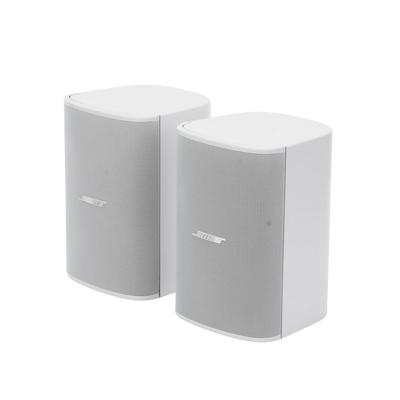 Par de Altavoces de Pared | DesignMax | 5'' | 70/100V | 8ohms | Blanco | Exterior