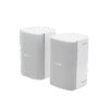 Par de Altavoces de Pared | DesignMax | 6.5in | 8ohms | 70/100V | Blanco | Exterior