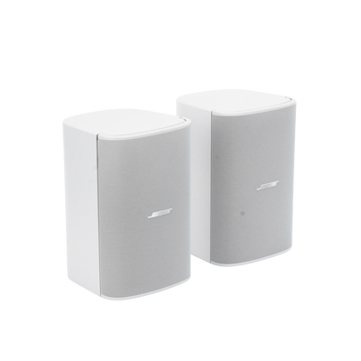 Par de Altavoces de Pared | DesignMax | 6.5in | 8ohms | 70/100V | Blanco | Exterior