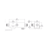 SEPARADOR 3dB (2:1) Tap 350-5930MHz 500W -161dBc TIPO N IP67 .