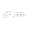 SEPARADOR 6dB (4:1) Tap 350-5930MHz 500W -161dBc TIPO N IP67 .