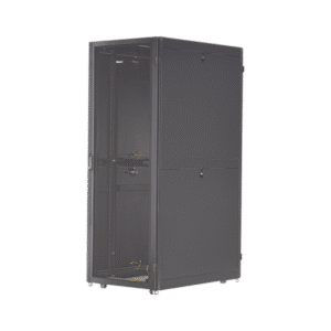 Gabinete Net-Verse para Centros de Datos, 42UR, 600mm de Ancho, 1000mm de Profundidad, Fabricado en Acero, Color Negro