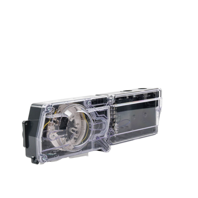 Carcasa para Detección de Humo en Ductos / Compatible con Detectores Direccionables de Humo de las Marcas; Fire-Lite, Notifier, Silent Knight y Farenhyt / Incluye Base para Detector / No Incluye Detector Carcasa para Detección de Humo en Ductos / Compatible con Detectores Direccionables de Humo de las Marcas; Fire-Lite, Notifier, Silent Knight y Farenhyt / Incluye Base para Detector / No Incluye Detector