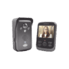 Kit de TV Portero inalámbrico expandible a 3 monitores y 2 frentes de calle/ cámara con ángulo de visión de 170 grados/ sensor PIR/ iluminación IR/ batería recargable / Intercomunicación entre monitores
