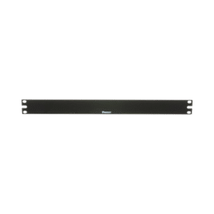 Tapa Ciega Para Rack Estándar de 19in, Plano, de Acero, 1UR, Color Negro Tapa Ciega Para Rack Estándar de 19in, Plano, de Acero, 1UR, Color Negro