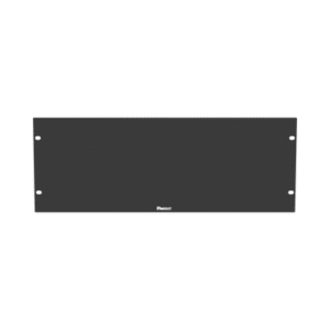 Tapa Ciega Para Rack Estándar de 19in, Plano, de Acero, 4UR, Color Negro Tapa Ciega Para Rack Estándar de 19in, Plano, de Acero, 4UR, Color Negro