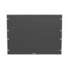 Tapa Ciega Para Rack Estándar de 19in, Plano, de Acero, 8UR, Color Negro