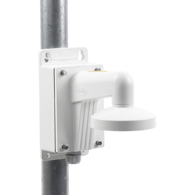 Montaje de pared con caja de conexión resistente al agua para cámaras domo