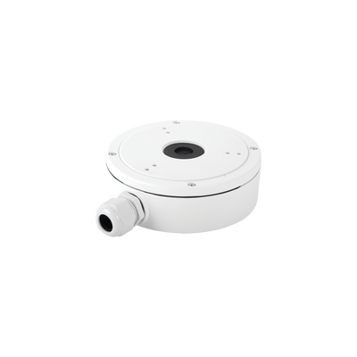 Caja de Conexiones de Exterior con Tapa para Cámaras Tipo Eyeball y Turret / IP66 Caja de Conexiones de Exterior con Tapa para Cámaras Tipo Eyeball y Turret / IP66