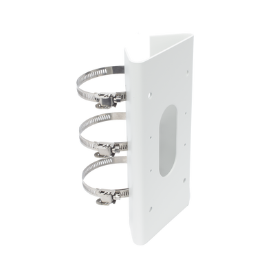 Montaje Vertical para Poste / Material de Acero Inoxidable