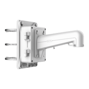 Montaje de Poste con Caja de Conexión para Domos PTZ / Uso en Exterior