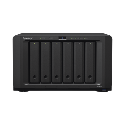 Servidor NAS de 6 Bahías (Expandible a 16 Bahías) / Hasta 288 TB / 4 GB RAM / Servicio Nube Gratis (P2P) / Administración Remota y Respaldo Programado Servidor NAS de 6 Bahías (Expandible a 16 Bahías) / Hasta 288 TB / 4 GB RAM / Servicio Nube Gratis (P2P) / Administración Remota y Respaldo Programado