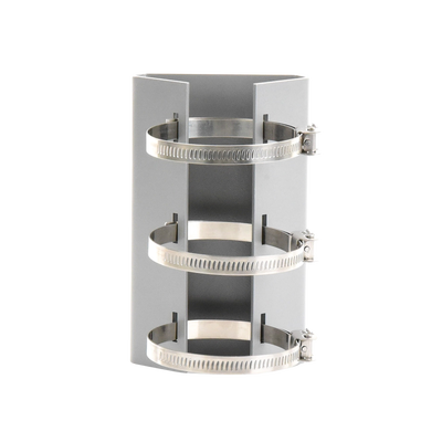 Montaje de Poste para PTZ / Acero Inoxidable / Compatible con PTZ HIKVISION