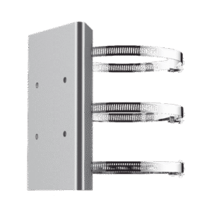 Montaje de Poste para PTZ / Acero Inoxidable / Compatible con PTZ HIKVISION