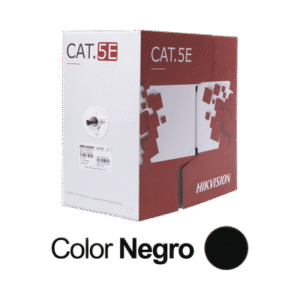 Bobina de Cable UTP 305 Mts / Cat 5E (24 AWG) / Color Negro / PE / Uso en Exterior / 100% Cobre / Aplicaciones de CCTV, Redes de Datos y Enlaces Inalámbricos Bobina de Cable UTP 305 Mts / Cat 5E (24 AWG) / Color Negro / PE / Uso en Exterior / 100% Cobre / Aplicaciones de CCTV, Redes de Datos y Enlaces Inalámbricos