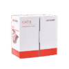 Bobina de cable UTP 305 mts / Cat6 (23 AWG) / Color Gris / PVC (CM) / Uso en Interior / 100% Cobre / Aplicaciones de CCTV y Redes de Datos Bobina de cable UTP 305 mts / Cat6 (23 AWG) / Color Gris / PVC (CM) / Uso en Interior / 100% Cobre / Aplicaciones de CCTV y Redes de Datos