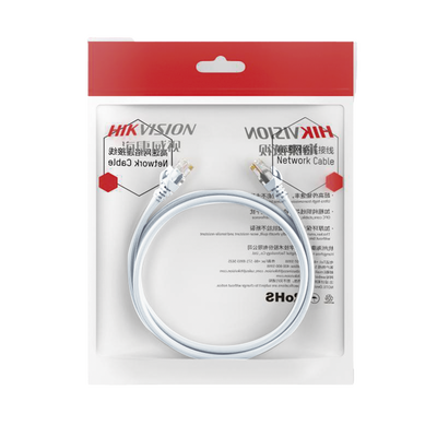 Cable de Parcheo (Patch Cord) / UTP / Cat. 6 (24 AWG) / 2 Metros / Color Blanco/ Ideal para PoE+ / Interior Cable de Parcheo (Patch Cord) / UTP / Cat. 6 (24 AWG) / 2 Metros / Color Blanco/ Ideal para PoE+ / Interior