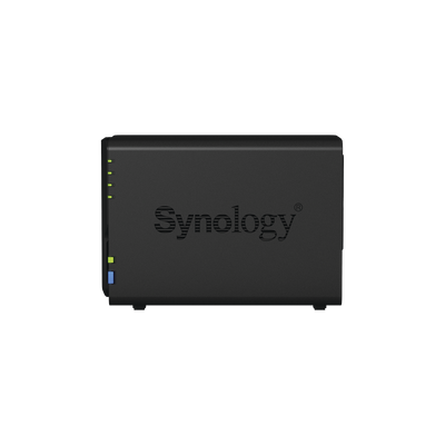 Servidor NAS de escritorio con 2 bahías / Hasta 24 TB / Hasta 6GB RAM / Hasta 25 cámaras