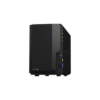 Servidor NAS de escritorio con 2 bahías / Hasta 24 TB / Hasta 6GB RAM / Hasta 25 cámaras