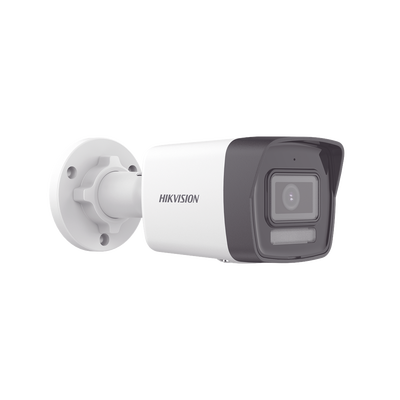 Bala IP 6 Megapixel / Lente 2.8 mm / Dual Light (30 mts IR + 30 mts Luz Blanca) / Micrófono Integrado / ACUSENSE Lite / Exterior IP67 / H.265 / PoE / ONVIF