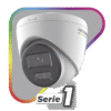 [Dual Light + ColorVu] Turret IP 4 Megapixel / Lente 2.8 mm / 30 mts IR + 30 mts Luz Blanca / Micrófono Integrado / ACUSENSE Lite / Exterior IP67 / WDR 120 dB / PoE / Micro SD