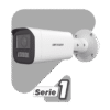 Bala IP 4 Megapíxel / Lente Motorizado 2.8 a 12 mm / Dual Light (50 mts IR + 50 mts Luz Blanca) / ACUSENSE Lite / Microfono Integrado / Exterior IP67 / WDR 120 dB / PoE / ONVIF / Micro SD