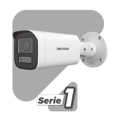 Bala IP 4 Megapíxel / Lente Mot. 2.8 a 12 mm / Dual Light (50 mts IR + 50 mts Luz Blanca) / ACUSENSE Lite / Audio de Dos Vías / Luz Intermitente y Alerta de Audio / Exterior IP67 / WDR 120 dB / PoE / ONVIF / Micro SD Bala IP 4 Megapíxel / Lente Mot. 2.8 a 12 mm / Dual Light (50 mts IR + 50 mts Luz Blanca) / ACUSENSE Lite / Audio de Dos Vías / Luz Intermitente y Alerta de Audio / Exterior IP67 / WDR 120 dB / PoE / ONVIF / Micro SD