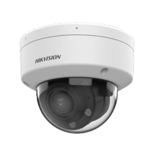 Domo IP 4 Megapíxel / Lente Motorizado 2.8 a 12 mm / Dual Light (30 mts IR + 30 mts Luz Blanca) / ACUSENSE Lite / Microfono Integrado / Exterior IP67 / IK08 / WDR 120 dB / PoE / ONVIF / Micro SD