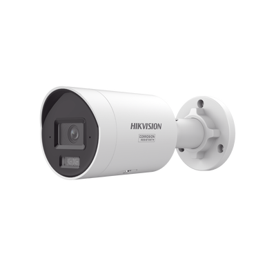 [Dual Light + ColorVu 3.0 + HikAI] Bala IP 6 Megapixel / Lente 2.8 mm / 40 mts IR + Luz Blanca / 2 Microfonos Integrados / Exterior IP67 / Estrobo Azul y Rojo / WDR 130 dB / ACUSENSE 3.0 / Metal / NEMA 4X / ACUSEARCH