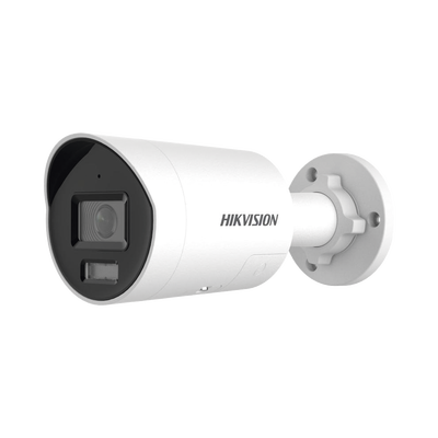[Dual Light + ColorVu 3.0 + HikAI] Bala IP 8 Megapixel / Lente 2.8 mm / 40 mts IR + Luz Blanca / 2 Microfonos Integrados / Exterior IP67 / Estrobo Luz Blanca / WDR 130 dB / ACUSENSE 3.0 / Metal / NEMA 4X / ACUSEARCH