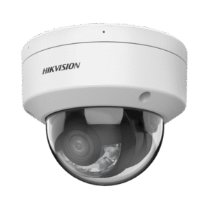 [Dual Light + ColorVu] Domo IP 4 Megapixel / Lente 4 mm / 30 mts IR + 30 mts Luz Blanca / Microfono Integrado / Audio y Alarmas I/O / Exterior IP67 / IK10 / WDR 130 dB / ACUSENSE / Captura Facial / ACUSEARCH / ColorVu 2.0