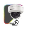 [Dual Light + ColorVu] Domo IP 8 Megapixel / Lente 2.8 mm / 30 mts IR + 30 mts Luz Blanca / Microfono Integrado / E-S de Audio / Exterior IP67 / WDR 130 dB / Videoanaliticos (Filtro de Falsas Alarmas) / Captura Facial / ACUSEARCH