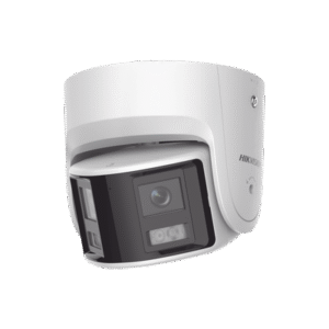 [FlexVu] [ PROTECCIÓN ACTIVA ] Turret IP Panorámica 4 Megapíxel / 2 Lentes 2.8 mm (180°) / Imagen a Color 24/7 (ColorVu) / PoE / WDR 130° / IP67 / ACUSENSE / Luz Estroboscópica y Alarma Audible / 30 mts Luz Blanca / Mic
