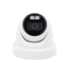 [Dual Light + ColorVu] Turret IP 8 Megapixel / Lente 2.8 mm / 40 mts IR + 40 mts Luz Blanca / Microfono Integrado / Exterior IP67 / WDR 130 dB / Videoanaliticos (Filtro de Falsas Alarmas) / Captura Facial / ACUSEARCH