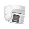 [ PROTECCIÓN ACTIVA ] Turret IP Panorámica 8 Megapíxel / 2 Lentes 4 mm (180°) / Imagen a Color 24/7 (ColorVu) / PoE / WDR 130° / IP67 / ACUSENSE / Luz Estroboscópica y Alarma Audible / 30 mts Luz Blanca / Micro SD