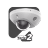 [Dual Light + 2 Micrófonos Integrados] Mini Domo IP 4 Megapixel / Lente 2.8 mm / 30 mts Luz Blanca + 30 mts IR / ACUSENSE / Exterior IP67 / IK08 / WDR 120 dB / PoE / ONVIF / MicroSD / ACUSEARCH