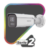 [Dual Light + ColorVu] Bala IP 4 Megapixel / Lente 2.8 - 12 mm /60 mts IR + 60 mts Luz Blanca / WDR 130 dB / Exterior IP67 / Captura Facial / Videoanaliticos (Filtro de Falsas Alarmas) / MicroSD / ACUSEARCH