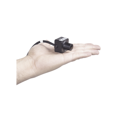 Cámara Oculta IP 2 Megapixel / Lente 2.8 mm / H.265+ / Interior / WDR / 12 Vcc / Ultra Baja Iluminación / Entrada de Audio