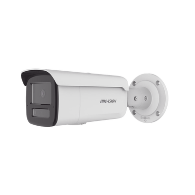 [Dual Light + 2 Micrófonos Integrados] Bala IP 4 Megapixel / Lente 2.8 mm / 80 mts IR + 80 mts Luz Blanca / ACUSENSE / Exterior IP67 / IK10 / WDR 120 dB / PoE / Micro SD / ONVIF / ACUSEARCH