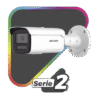 [Dual Light + ColorVu] Bala IP 4 Megapixel / Lente 4 mm / 60 mts IR + 60 mts Luz Blanca / Exterior IP67 / WDR 130 dB / Videoanaliticos (Filtro de Falsas Alarmas) / Captura Facial / ACUSEARCH